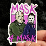 Jeff Lassiter Mask 4 Mask Sticker