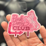 A Fink and Ink "Pink Pony Club" Vinyl Sticker