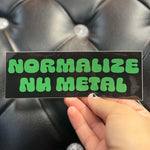 Krystan Saint Normalize Nu Metal Vinyl Sticker