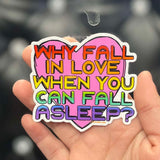 Jeff Lassiter Why Fall In Love..? Vinyl Sticker