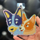 Clara Stamer Blue Heeler Sticker