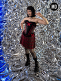 Gently Used Xhilaration Red Plaid Skirt