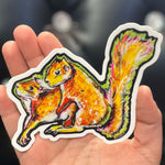 Point Blank Squirrel Hug Vinyl Sticker