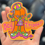 Retro A Go Go Day Tripper Sticker