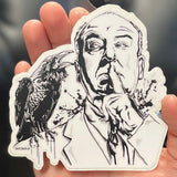 Point Blank Alfred Hitchcock Vinyl Sticker