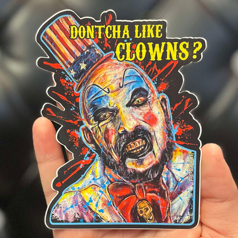 Point Blank Captain Spaulding Vinyl Sticker