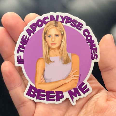 Jeff Lassiter Buffy Sticker