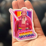 Jeff Lassiter Darth Gaydar Vinyl Sticker