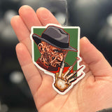 Jeff Lassiter Freddy Krueger Sticker