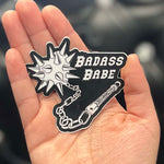 Unforgiven "Badass Babe" Vinyl Sticker