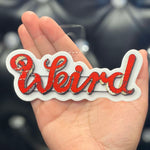 Abernathy's Weird Vinyl Sticker