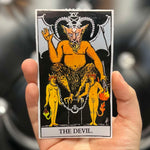 Large The Devil Tarot Card Sticker