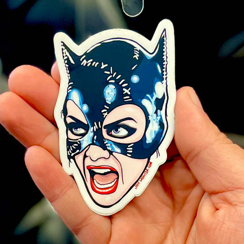 Jeff Lassiter Catwoman Sticker