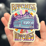 Unforgiven Bitches with Hitches Sticker