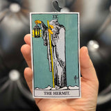 Large The Hermit Tarot Card Sticker