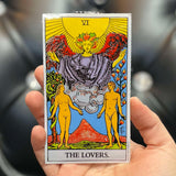 Large The Lovers Tarot Card Stickers