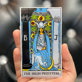 Large High Priestess Tarot Card Sticker