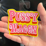 Blue Ribbon Lounge "Pussy Wagon" Vinyl Sticker