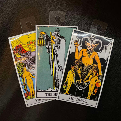 Glossy Tarot Card Stickers