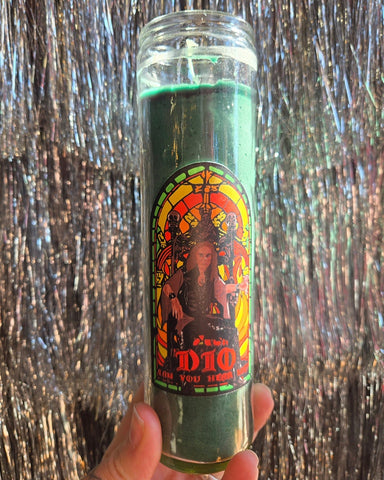 Unforgiven Dio Prayer Candle