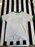 Vintage 70s KOOL Green Ringer Tshirt