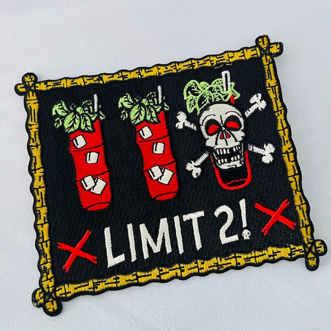 Black Lagoon Room "Limit 2!" Embroidered Patch