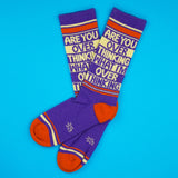 Gumball Poodle " Are You Overthinking" Gym Socks