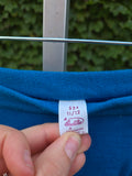 Vintage 60s Teal and White Mod Skirt Set