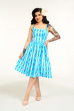 Maggie Nolia Pinup Couture Harlequin Blue