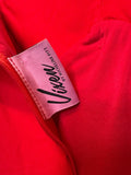 Gently Used Vixen Maneater Wiggle Dress Red
