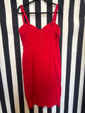 Gently Used Vixen Maneater Wiggle Dress Red