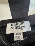 Gently Used Black Unique Vintage Jumpsuit