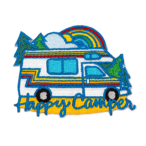 These Are Things Happy Camper Patch