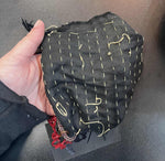 Vintage 20's Red Hand-Beaded Bag
