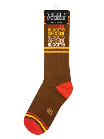 Gumball Poodle Chicken Nugget Socks