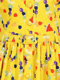 Collectif - Jemima Fruit BBQ Swing Dress