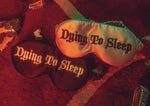 Lively Ghosts - Dying To Sleep | Silk Sleep Mask in Black