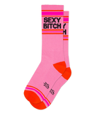 Gumball Poodle Sexy Bitch Gym Crew Socks