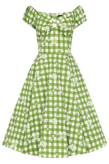 Collectif - Mainline Dolores Daisy Garden Swing Dress