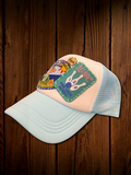 Reds Vintage Blue Patch Hat - Bowling