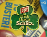 Vintage 1991 Schlitz Clover Pin