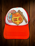 Reds Vintage Red Patch Hat - Bayern