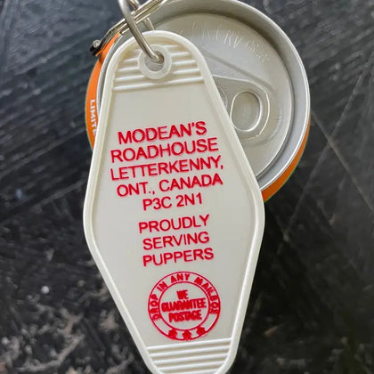 The 3 Sisters Design Co. Motel Key Fob - MoDean's Roadhouse