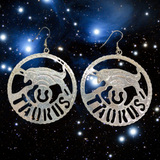 Vintage Astrological Sign Earrings