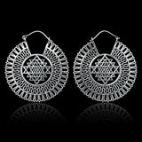 CoCo Loco Yantra Hoops XL Earrings