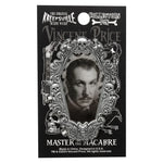 Kreepsville Vincent Price Gothic Frame Enamel Pin