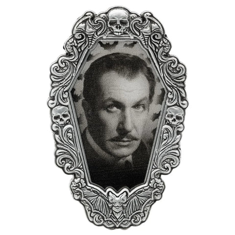 Kreepsville Vincent Price Gothic Frame Enamel Pin