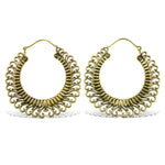 Coco Loco Brass Guardian Hoops