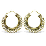 Coco Loco Brass Guardian Hoops