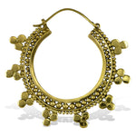Coco Loco Brass Bindi Hoops